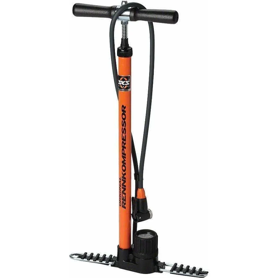 SKS Rennkompressor Bike Floor Pump - Orange
