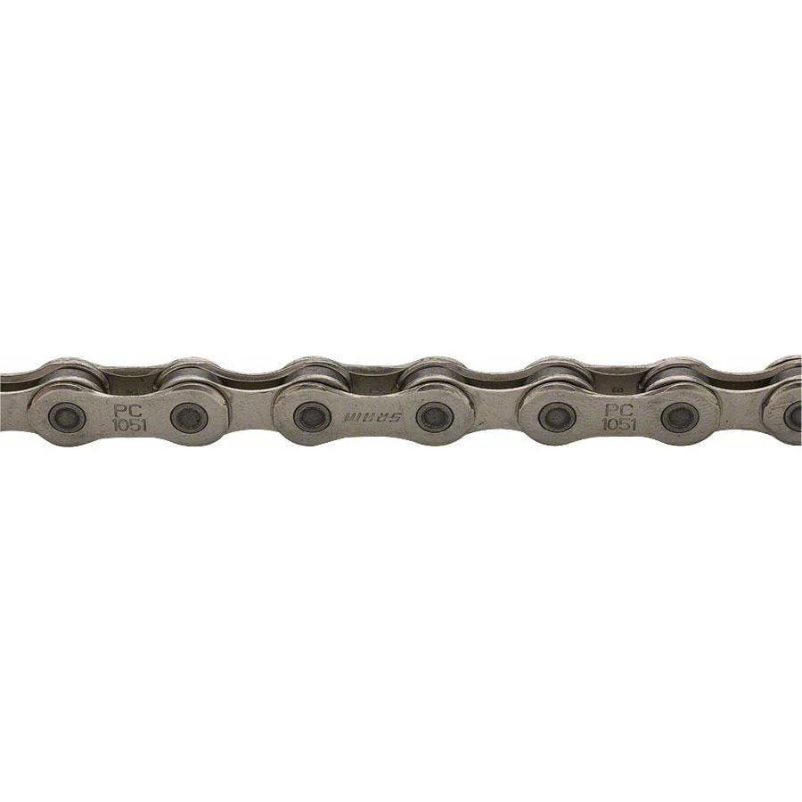 SRAM PC-1051 10-Speed Bike Chain, 114 Links, Silver