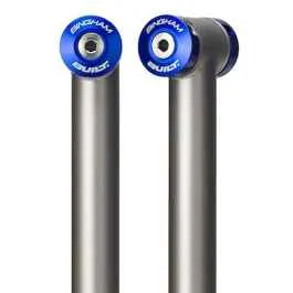 *BINGHAM BUILT* titanium straight seatpost (blue)