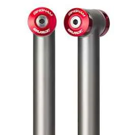 *BINGHAM BUILT* titanium straight seatpost (red)