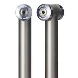 *BINGHAM BUILT* titanium straight seatpost (pewter)