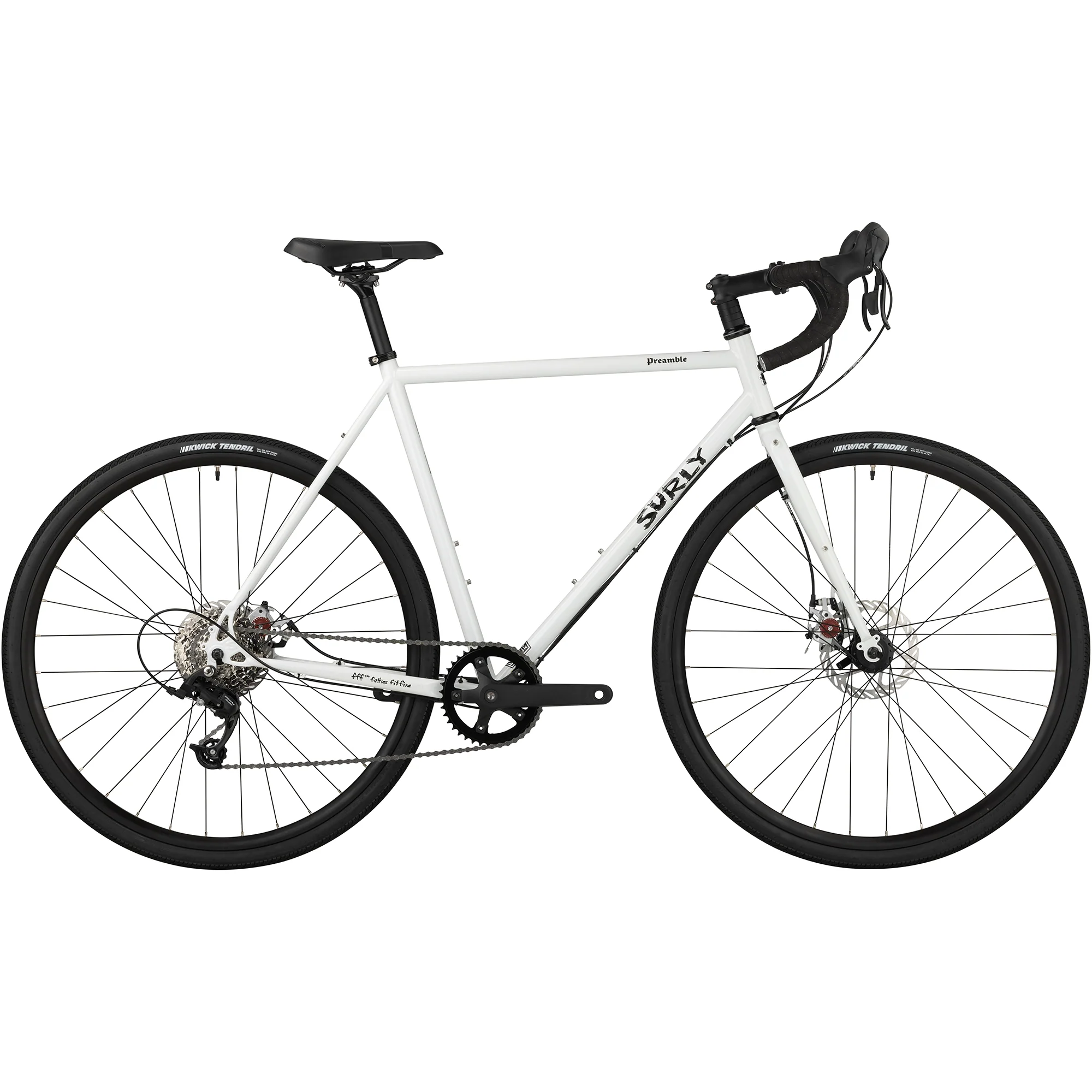 Preamble Drop Bar - Thorfrost White