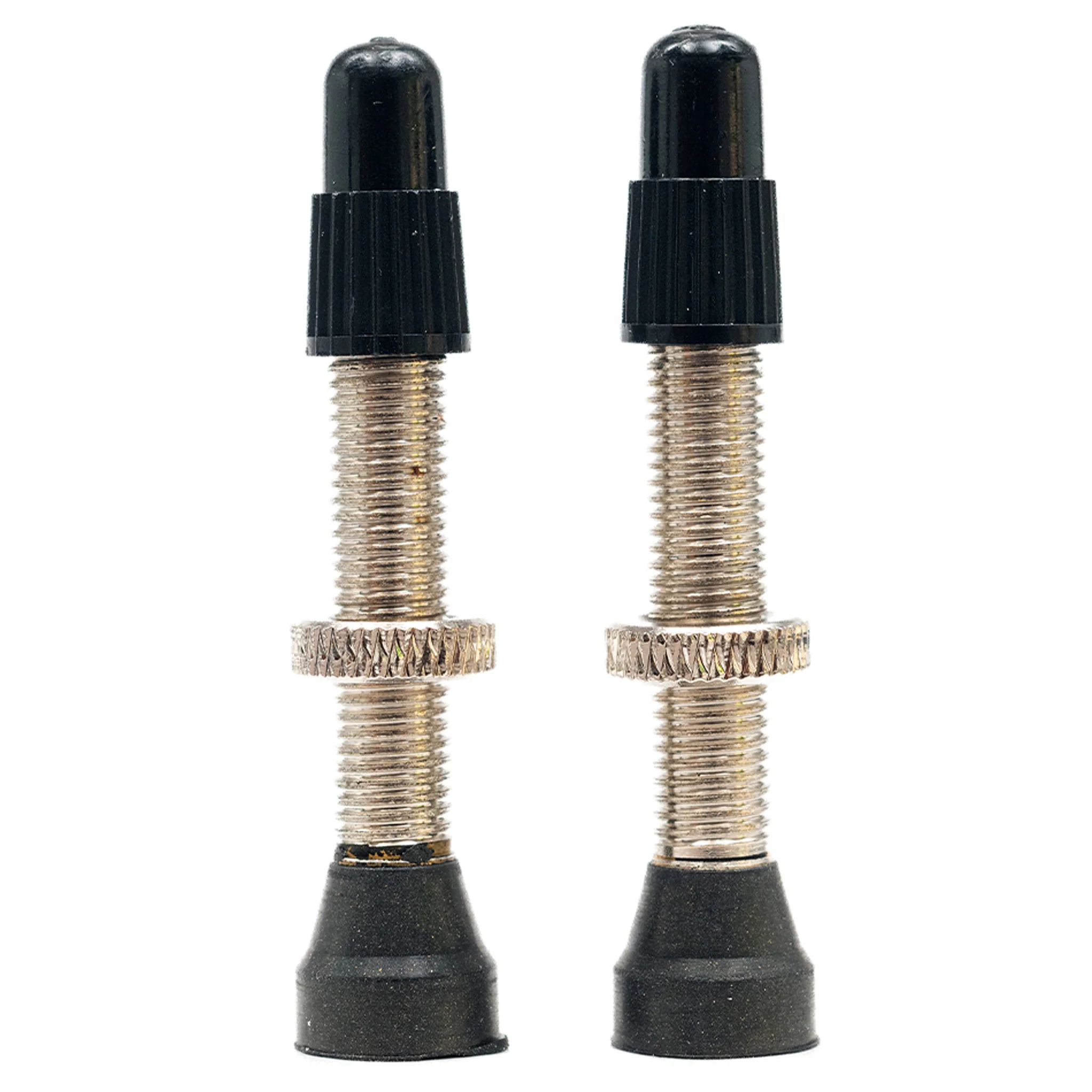 Stans No Tubes Stans Tubeless Universal Valve Stems - Brass Regular Pair