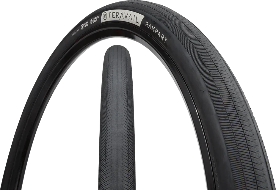 New! Single Teravail Rampart Light & Supple 700c x 38mm All-Road Tubeless Tire