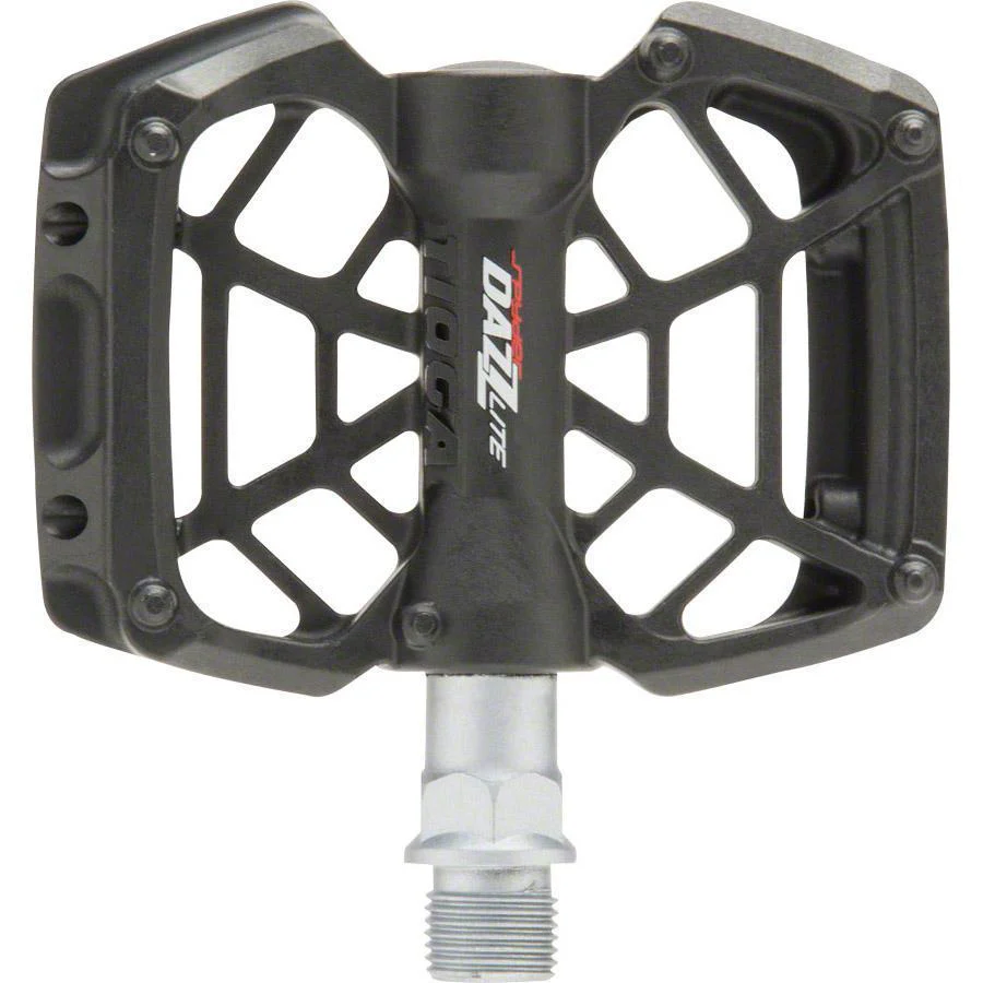Tioga DAZZ Lite Pedals - Platform Plastic 9/16" Black