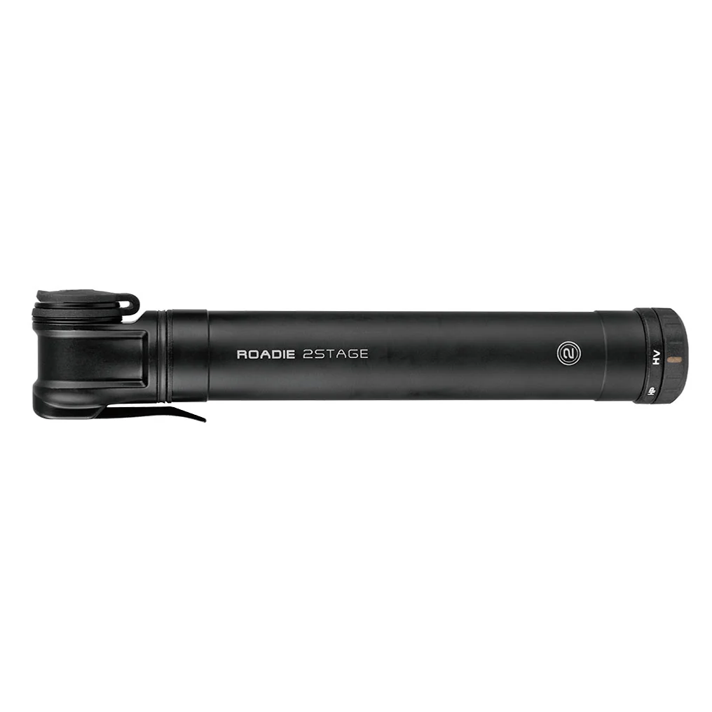 Topeak Roadie Mini Pump - 2Stage 160psi Black