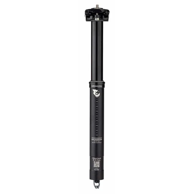 Wolf Tooth Resolve Dropper Seatpost - 31.6 125mm Travel Black Rev 2