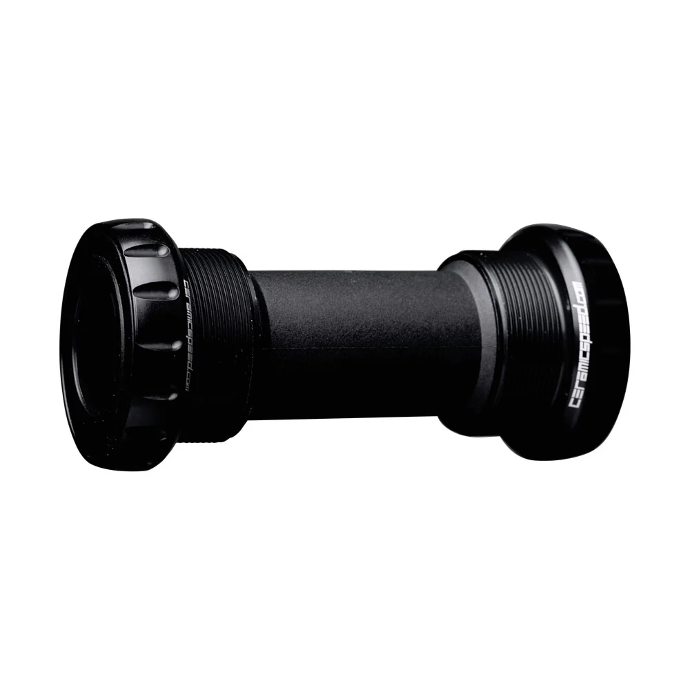 CeramicSpeed BSA Road Bottom Bracket - English Thread 68mm 24mm Spindle Coated Races BLK